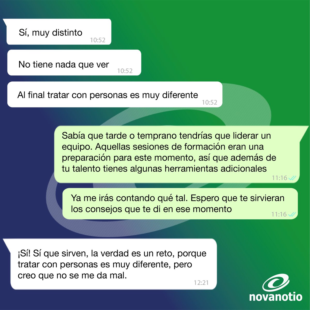 👉 Hoy queremos mostrar con un ejemplo cómo el mentoring que hacemos puede ayudaros en vuestra carrera profesional.

Este es un fragmento de una conversación entre Desiree Sánchez, que estuvo con nosotros entre 2016 y 2017 y su coordinador Juan Diego López👇👀