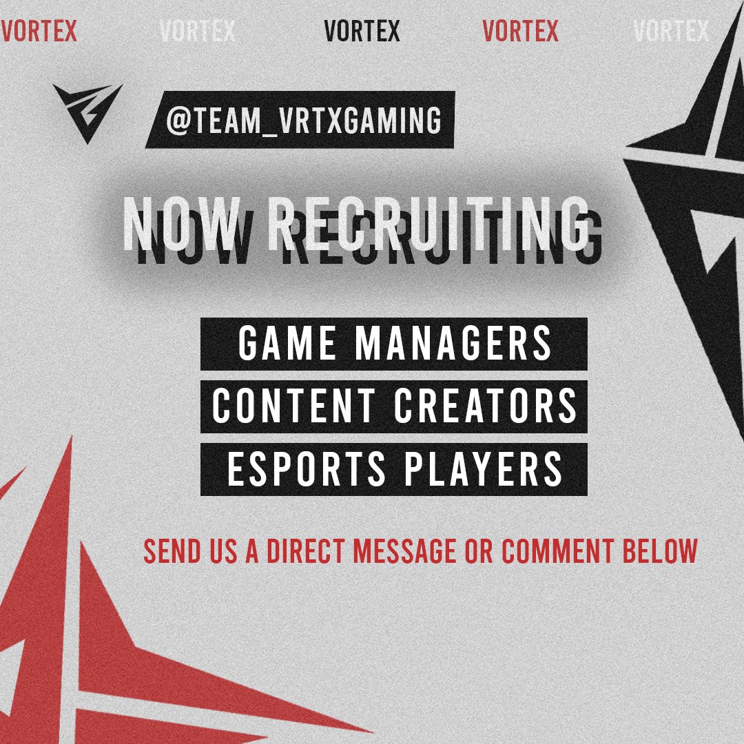 We want YOU!  

- #CallofDuty / #Warzone / #CoDMobile
- #Fortnite 
- #fc2024 
- #VALORANT 
- #CSGO  

If you stream, play esports or enjoy managing teams, let us know!  

#eSports #StreamerCommunity #ModernWarfare3 #fifa #streamergirl #KickStreaming #Kick #KickStreamer #twitch