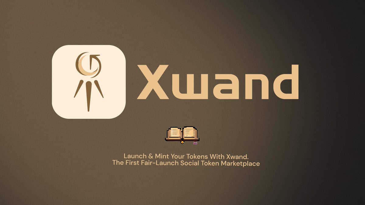 XWand_Scroll's tweet photo. Launch &amp; Mint Your Tokens With @XWand_Scroll.   
The First Fair-Launch Social Token Marketplace Building on #scroll🔮 #Xwand https://t.co/sBmXyjkuIy