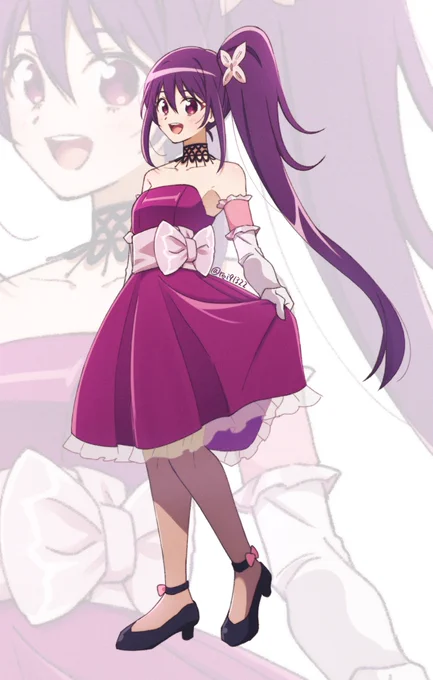 ドレス姿のまゐ様も好き 