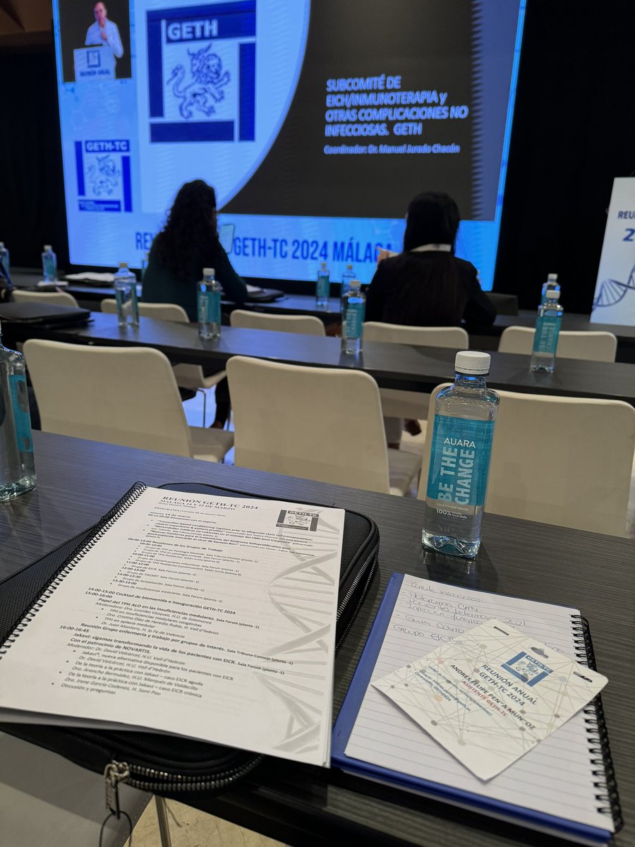 HematoRules's tweet photo. Living the dream! #GETH24 @GETH_info #EICR #EICH #GvHD #HCT #HSTC
So many interesting projects on the way!
#HematoRulers #HematoSpain #HematoMola 💪🏼 https://t.co/jnyAQMTu9O
