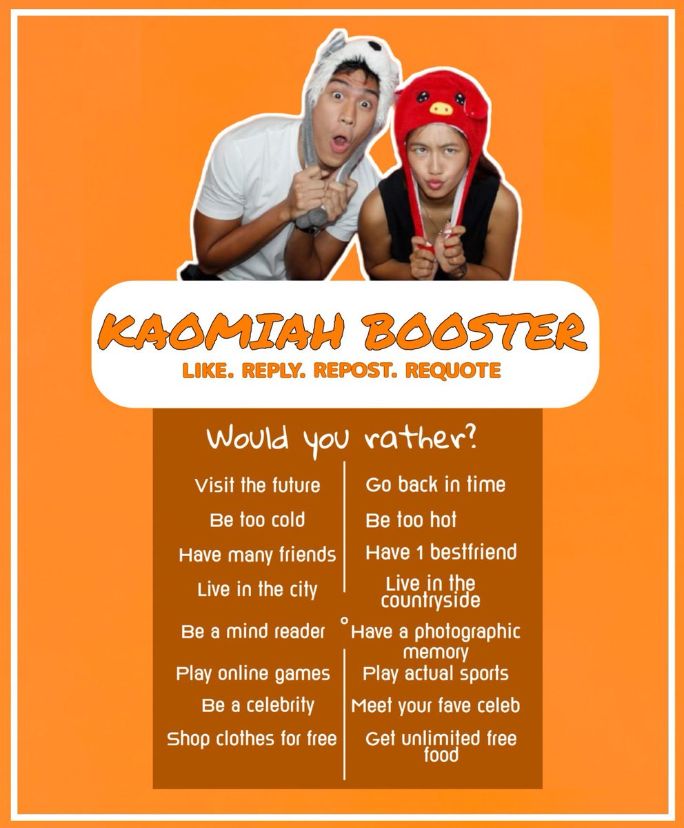 [ENGAGEMENT BOOSTER]

Use our new tagline fam

KAOMIAH EveningToRemember