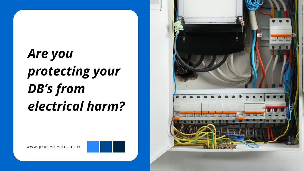 ProtestESLtd's tweet photo. β οΈ Distribution boards must be protected with electrical testing to ensure safety and reliability.
π Regular testing helps identify any potential faults or issues within the distribution board that could lead to electrical hazards.
https://t.co/zbQzLOTs59
#FixedWireTesting https://t.co/xspsUu7evc