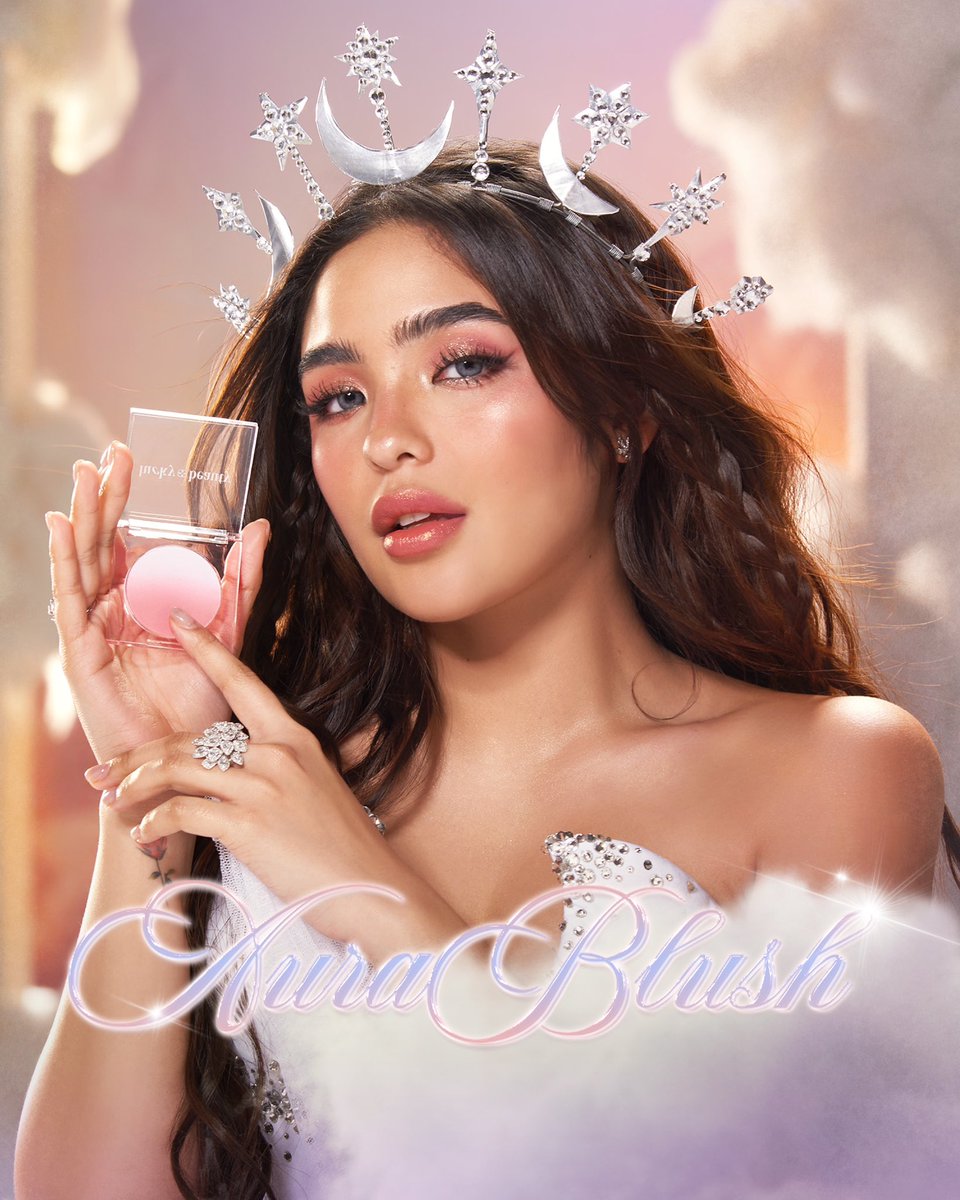 LuckyBeautyInc's tweet photo. 🪄#CEOBlythe radiating a peaceful and illuminated aura on her special day.✨ 

As a birthday gift, she is presenting our Aura Blush for her Lucky Muses community! 

🛍 Aura Blush available on Shopee, Lazada &amp; TikTok Shop tonight at 12 AM!

#LuckyBeauty #LuckyBeautyCharms https://t.co/Qc7fDVDgtn