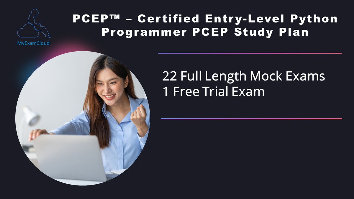 pythonfreshers's tweet image. PCEP Practice Tests | PCEP-30-02 Mock Questions

myexamcloud.com/onlineexam/pce…

#python #pythoncertification #pcep #pcep3002 #myexamcloud #freshers #software #coding #developer