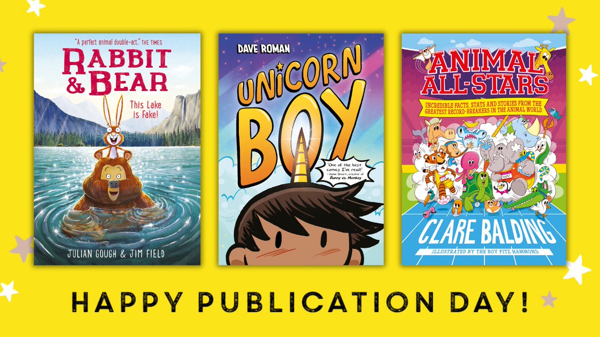 Happy publication day to our wonderful authors and illustrators who have books hitting shelves today!
