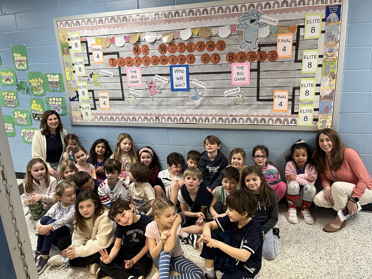 Here we go! Mo Willems Book Madness Sweet 16! Who will make it to the Elite 8? 🏀🏀 <a href="/MBS_Pride/">Monmouth Beach School</a> <a href="/MoWillems/">Mo Willems</a> <a href="/SheridanMBS/">Kara Sheridan</a>