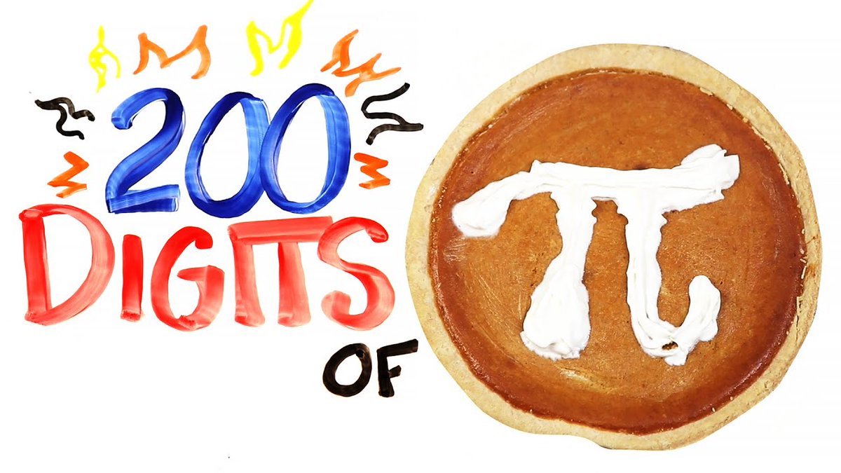 tizianocaviglia's tweet photo. Memorizzare le prime 200 cifre del Pi greco con un canzone
#PiDay #Pigreco #matematica #geometria
Per celebrare il giorno del Pi greco, AsapSCIENCE ha composto una canzone per aiutarci a ricordare le prime 200 cifre della costante matematica che ha...
https://t.co/cmZaMFijem https://t.co/2KoQU0ziSq