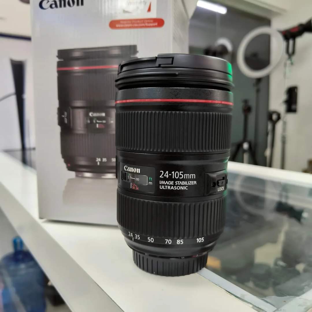 Canon EF 24-105mm f/4L IS II USM Lens

- EF-Mount Lens/Full-Frame Format
- Aperture Range: f/4 to f/22
- Four Aspherical Elements

Visit our site below to order 
Now: camerastuffkenya.com

#canon #videography #ef24105f4lisiiusm #fullframecamera #canon5dmarkiv #rflens #canonr5