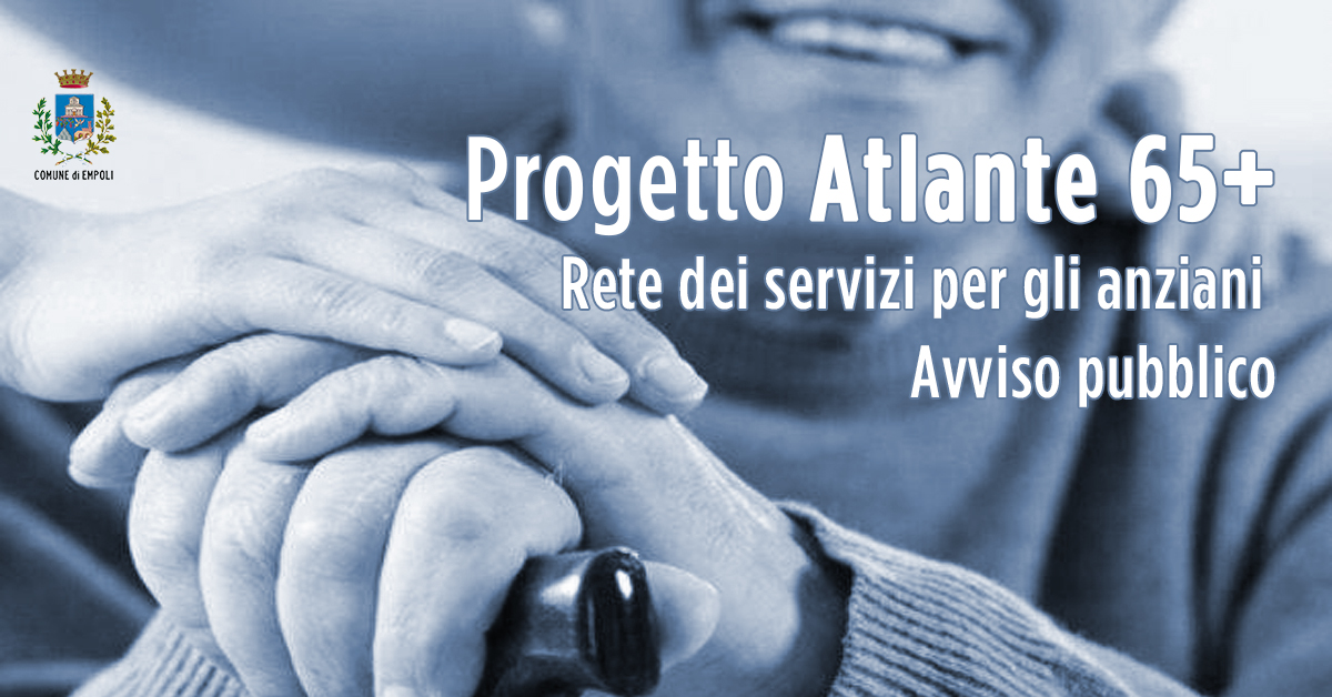 #empoli #politichesociali

“Atlante 65+”, fino al 22 marzo 2024 è possibile presentare la propria adesione

👉shorturl.at/aeTU4