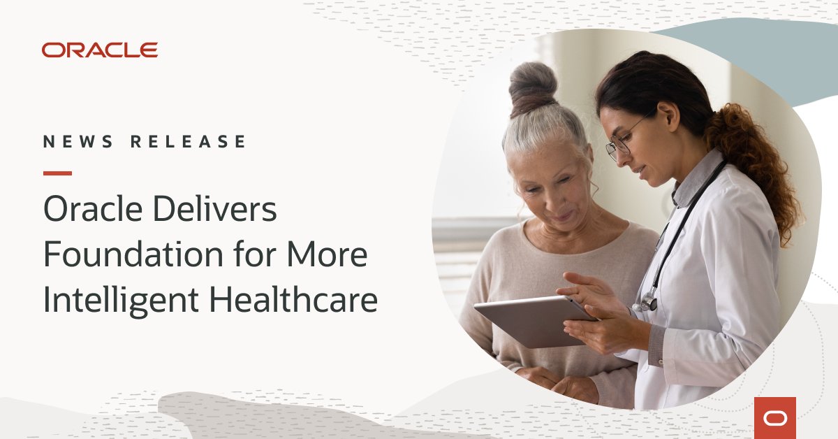 With significant enhancements to Oracle Health Data Intelligence, including a new generative AI service to increase care management efficiency, care teams are now better equipped to turn data into insights.

Learn more about the platform: social.ora.cl/6013kRsw1