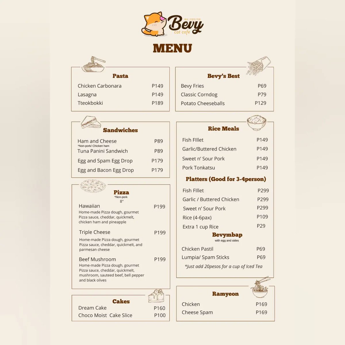 bevycatcafe's tweet photo. 🐈🐾Good day mga ka-Bevy! 😺✨
Place your orders now via Maxim! 

Here's a step by step guide on how to book your order for delivery via Maxim. 🛵

Check the following photos for our menu.✨

BOOK YOUR ORDERS NOW! 😺✨

#bevycatcafe #MaximDelivery #MaximGensan #gensancafe #gensan https://t.co/w4uiby7BSO
