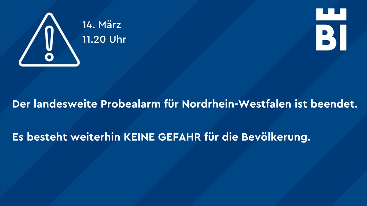 stadtbielefeld's tweet image. #warntag2024 #probealarm #warntagnrw #warntag #stadtbielefeld #bielefeld
