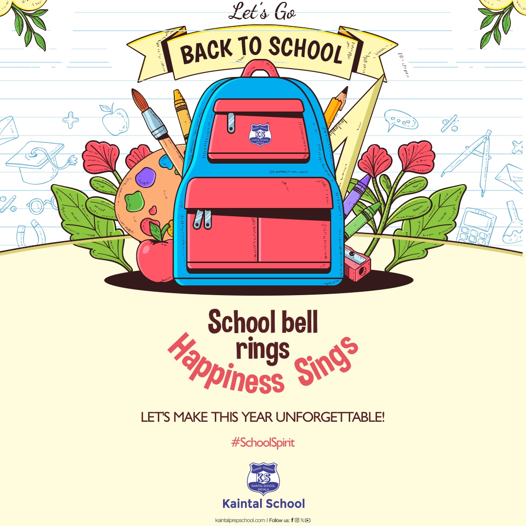 As the academic year unfolds once again, we extend a warm welcome back to our esteemed students, who grace the halls of Kaintal Prep School with their awe-inspiring presence🎓 #SchoolSpirit #NewSession #KaintalPrep #ICSESchoolInPatiala #WellRoundedEducation #SchoolCommunity