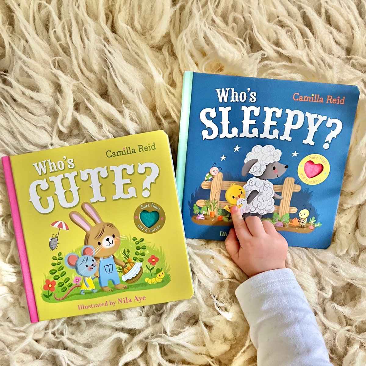 MacmillanKidsUK's tweet photo. Grow your little reader with these brand new lift-the-flap books from @camillareidhere
and @nilaaye!

With a cast of cute animal characters, soft felt flaps to lift and a surprise mirror ending, snuggle up and share the joy of reading together!

#lifttheflapbook #babybooks https://t.co/Ji6sjfDo7P