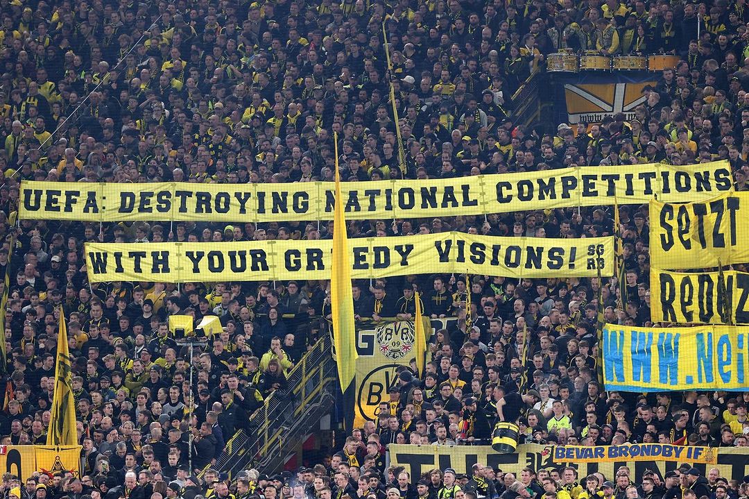 Borussia Dortmund vs PSV Eindhoven
UCL 🇪🇺🟡⚫🟡 (13.03.2024)

#ChampionsLeague #BVBPSV #BorussiaDortmund #YellowWall #SüdtribüneDortmund #protests #ultras #footballfans