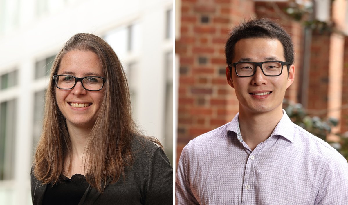 Read more about our “rising stars,” @Rachel_Letteri and @LihengCai, who were recognized by ACS Polymers AU for their respective work in peptide therapeutics and 3D printing of soft materials. Congrats, Rachel and Liheng! at.virginia.edu/8saco4