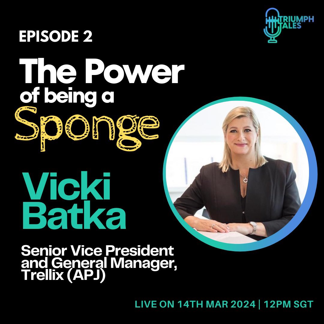 Our second guest Vicki Batka, head of Trellix in APJ