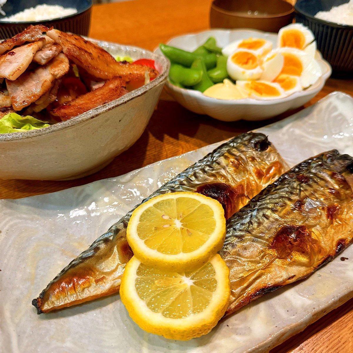 kero_gohan's tweet photo. コストコのサバが美味しい😋

 #Twitter家庭料理部 #おうちごはん #居酒屋メニュー #定食メニュー #料理好きな人と繋がりたい #おうち居酒屋 https://t.co/BGkvAztr6v