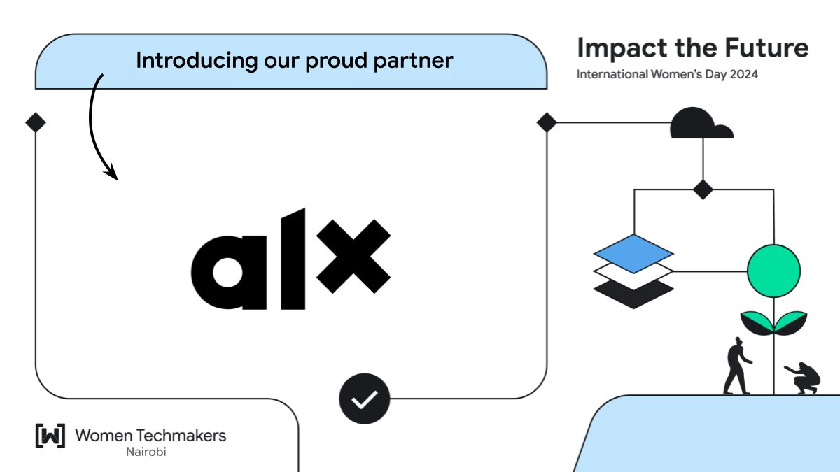 Proudly announcing our new partner for #IWDWTMNairobi2024, <a href="/alx_africa/">ALX Africa</a> .  

#WTMNairobi #WTMIWD #IWD2024 #BuildwithAI  #lmpactTheFuture #DoHardThings