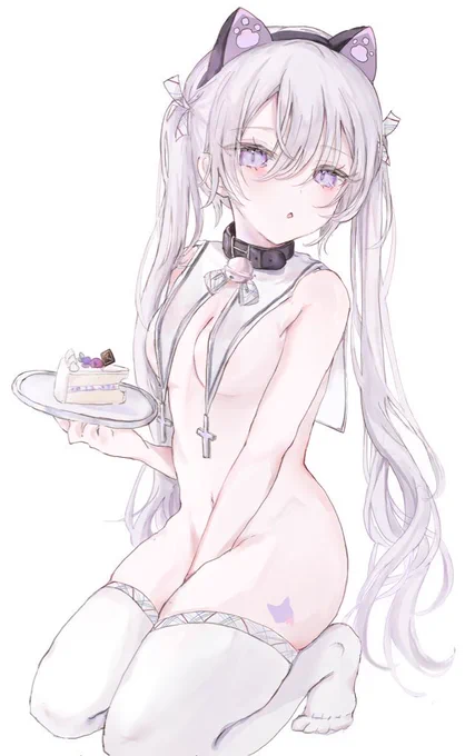 #ホワイトデーは銀髪白髪を愛でる日 銀と白の中間が好き 