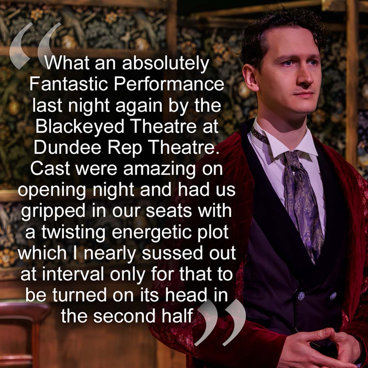 You have until Saturday to catch SHERLOCK HOLMES: THE VALLEY OF FEAR at <a href="/DundeeRep/">Dundee Rep</a>! Come join the great detective on case stretching from 221B Baker Street to the Pennsylvanian Vermissa Valley!
dundeerep.co.uk/whats-on/sherl…