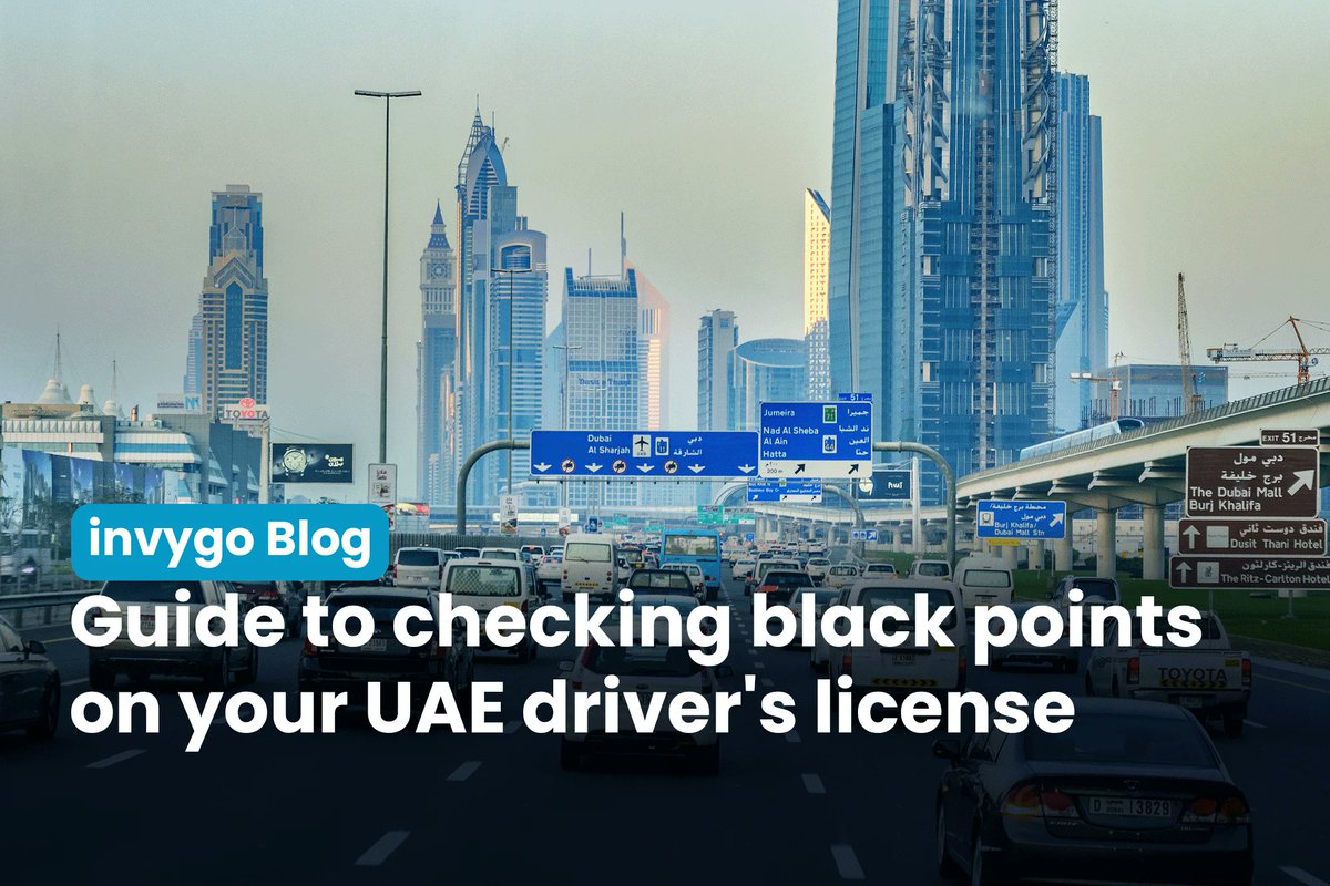 Worried about black points on your UAE driving license? Learn how to easily check your black points online with our guide: blog.invygo.com/how-to-check-b…

#invygoblog #invygo