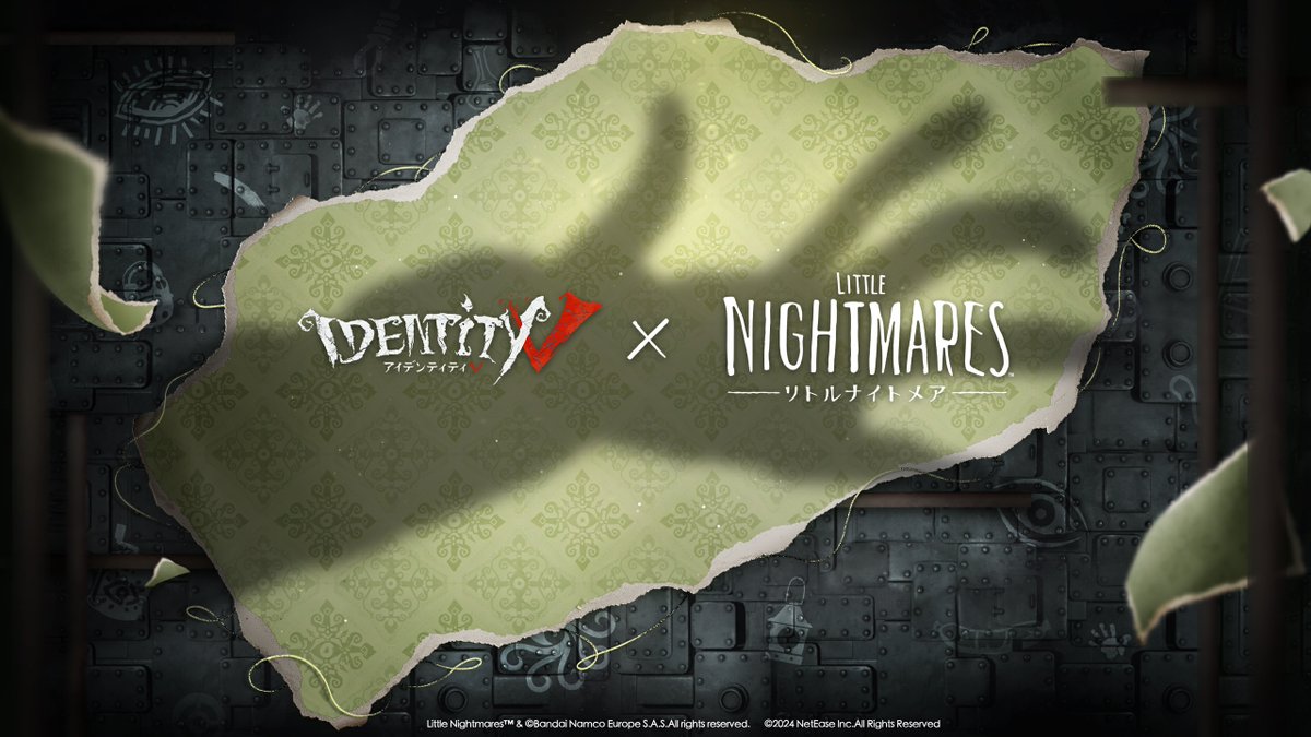 【公式】IdentityV 第五人格 (@identityvjp) on Twitter photo (12/17)
◣#第五人格×#リトルナイトメア◥
リトルナイトメア(<a href="/LN_JP/">リトルナイトメア公式(日本)</a>)とのコラボが決定!
4月25日から悪夢の中に忍び込み
一縷の希望を探しましょう!
#第五人格リトルナイトメアコラボ をつけ
引用RTしてくれた方から
抽選3名様にアマギフ5000円分🎁
#IdentityV
#第五人格コラボ (12/17)
◣#第五人格×#リトルナイトメア◥
リトルナイトメア(<a href="/LN_JP/">リトルナイトメア公式(日本)</a>)とのコラボが決定!
4月25日から悪夢の中に忍び込み
一縷の希望を探しましょう!
#第五人格リトルナイトメアコラボ をつけ
引用RTしてくれた方から
抽選3名様にアマギフ5000円分🎁
#IdentityV
#第五人格コラボ