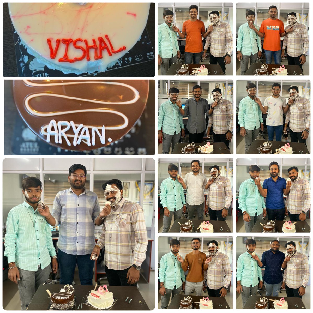 WhyphyI's tweet photo. Happy Birthday, Aryan Raval , Vishal Dhola
Wishing you a day filled with joy, laughter, and all the wonderful things your heart desires. Here's to another amazing year ahead! 🎉🎂

#HappyBirthday #birthdaywishes #cakes #party #enjoyment #enjoylife #birthday #happy #partytime https://t.co/mrm6ZqcErx
