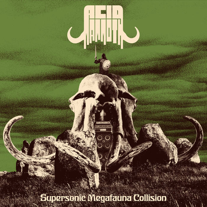 FULL FORCE FRIDAY:🆕April 5th Release 6⃣🎧

ACID MAMMOTH - Supersonic Megafauna Collision 🇬🇷 💢

4th album from Athens, Greek Stoner/Doom Metal outfit 💢

BC➡️heavypsychsoundsrecords.bandcamp.com/album/acid-mam… 💢

#AcidMammoth #SupersonicMega #StonerDoomMetal @HeavyPsychSound #FFFApr5 #KMäN