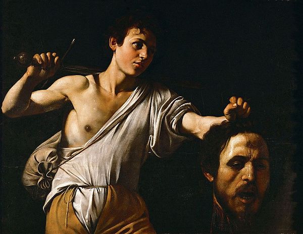 ge2puntos's tweet photo. 《Si ves este tuit, tienes que mencionar uno de tus cuadros favoritos》

“Ayo, ah, pupupupupuuu" de Caravaggio. Obra maestra. https://t.co/qKhpnhhRQT