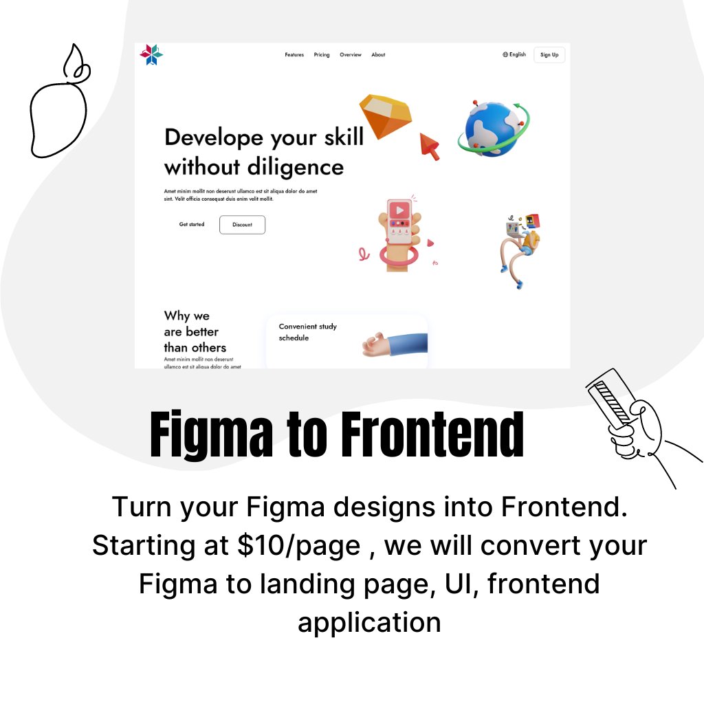 quickaidev's tweet image. Ready to embrace the future of design and development?    The Figma to Frontend workflow is revolutionizing the way we build websites and applications.  Join the movement!  #futureofwebdev #figmarevolution #frontendinnovation #buildinpublic