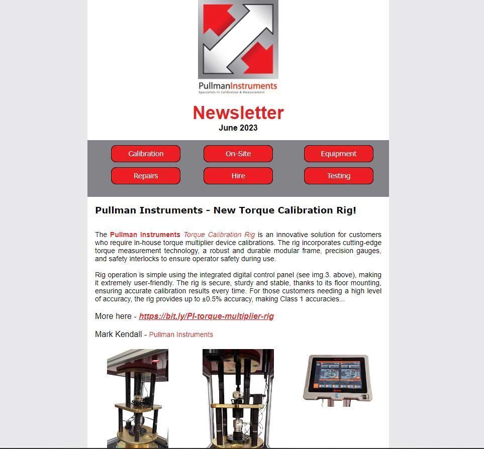 PullmanUK's tweet photo. Don't miss a single update from Pullman Instruments – the leaders in calibration and measurement solutions!
Stay up-to-date with Pullman updates, discover... https://t.co/LVDs1cpCsV

WEBSITE - https://t.co/7AIZ96GfqD

#PullmanInstruments #EmailSubscription #StayUpdated #Precision https://t.co/fOIVEEjua3