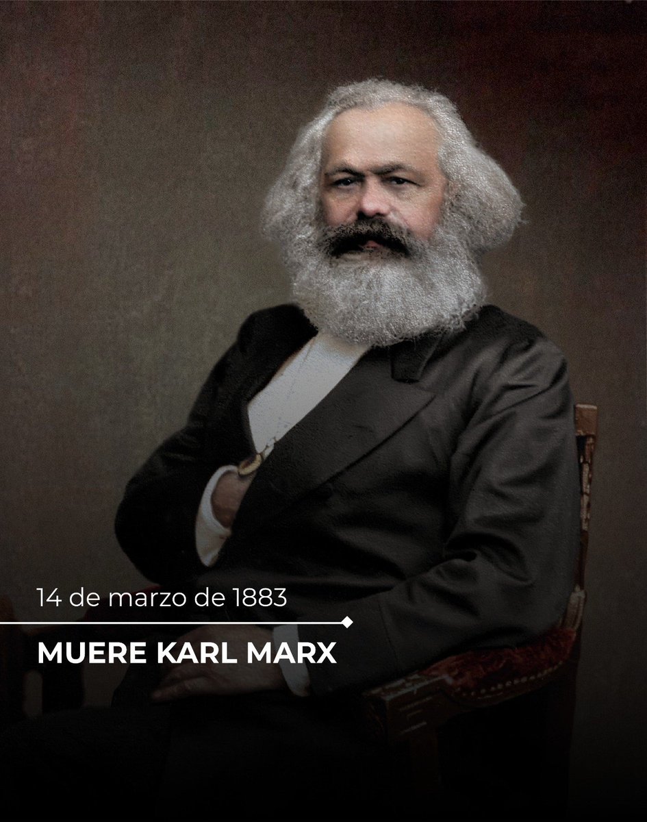 #JoséMartí: "Como se puso del lado de los débiles, merece honor (...) Karl Marx estudió los modos de asentar al mundo sobre nuevas bases, y despertó a los dormidos, y les enseñó el modo de echar a tierra los puntales rotos".