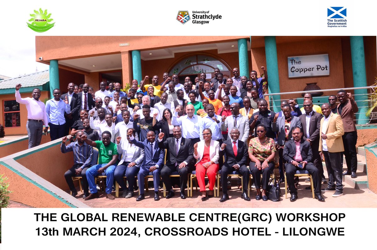 We joined the Global Renewable Centre workshorp supported by Scottish Govt., Univ. of Strathclyde on sustainable energy which focused on financing mini-grids, solar ventures, remote monitoring, regulatory frameworks.