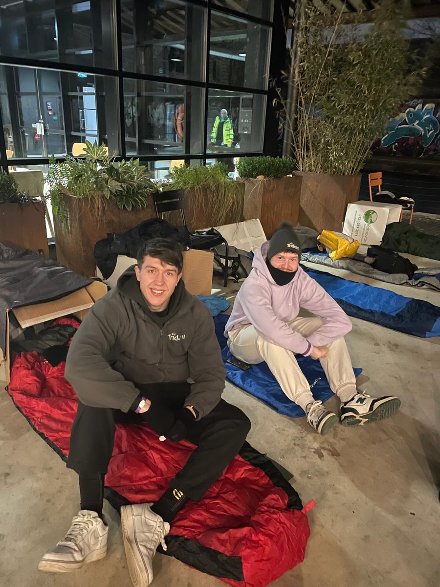 This time last week, we took part in the @LandAid SleepOut, braving one night outside to help #endyouthhomelessness. There’s still time to donate and you can do so here: lnkd.in/e8VV6vBw Thanks to everyone who has donated – your contributions will make a real difference.