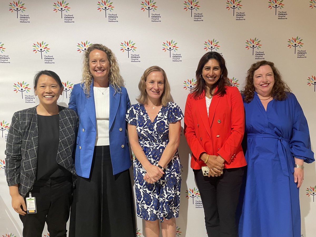 A privilege to chair the The Royal Children's Hospital #iwd2024 grand round yesterday with Dr Lexi Frydenberg and a fabulous panel of passionate, wise and authentic women! Thank you Dr Ranjana Srivastava OAM Jenny O'Neill May Low & A/Prof Jenny Hynson for a great discussion! 💪