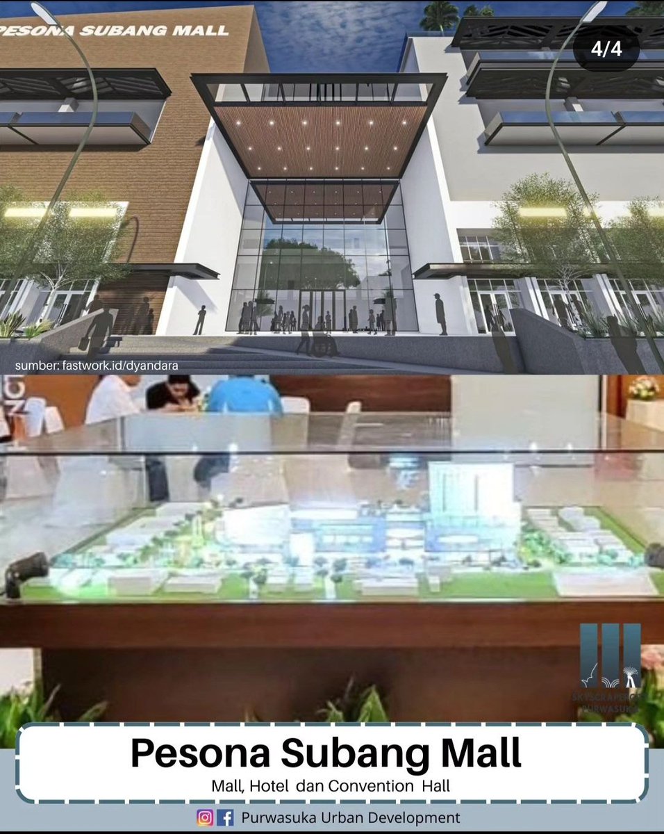 Twit_Subang's tweet photo. #infoSubang PT Subang Sejahtera BUMD Subang, bersama PT Pesona Subang Sejahtera resmi menandatangani, akta kerja sama bangun guna serah (BGS) pembangunan Pesona Subang Mall di Podium Function Space Lippo Plaza Ekalokasari, Bogor Timur.
Source : https://t.co/p6MdpUx0jU https://t.co/FgmousVdXX