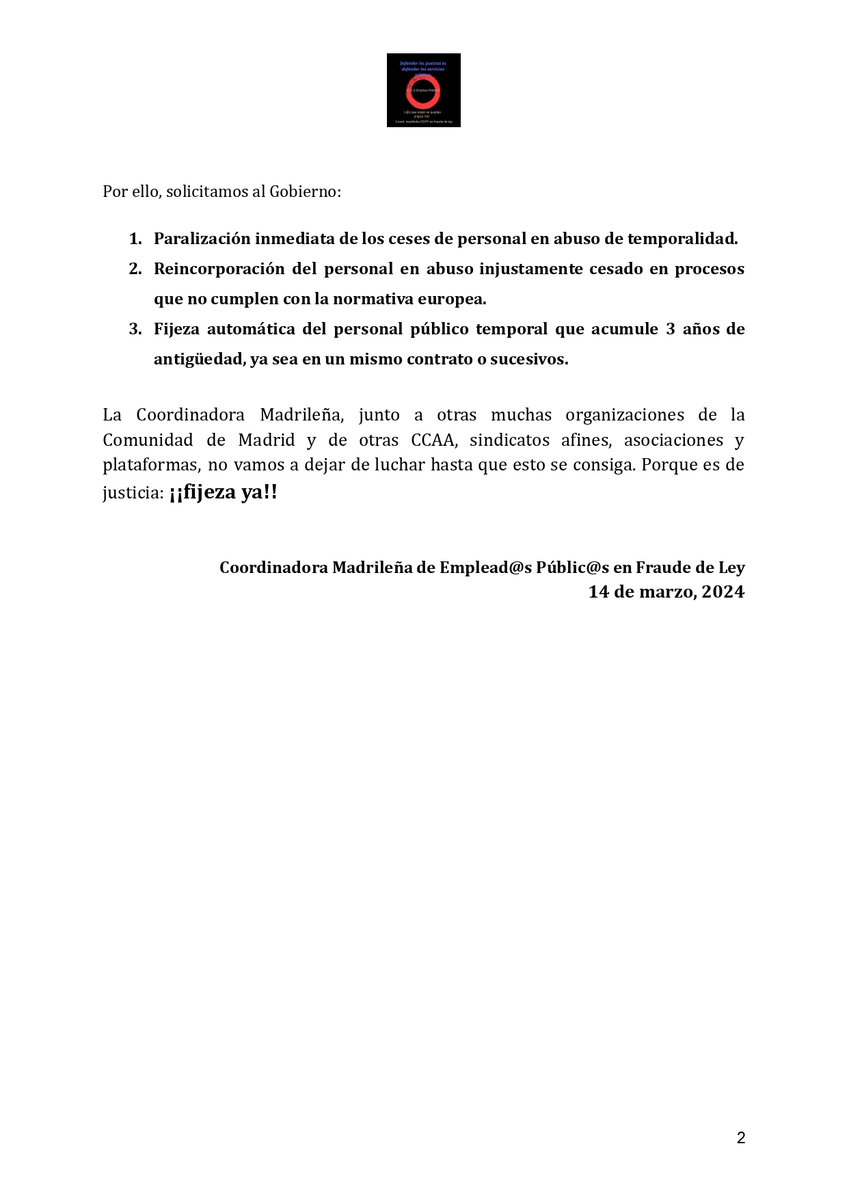 EE.PP. en Fraude Madrid tweet media