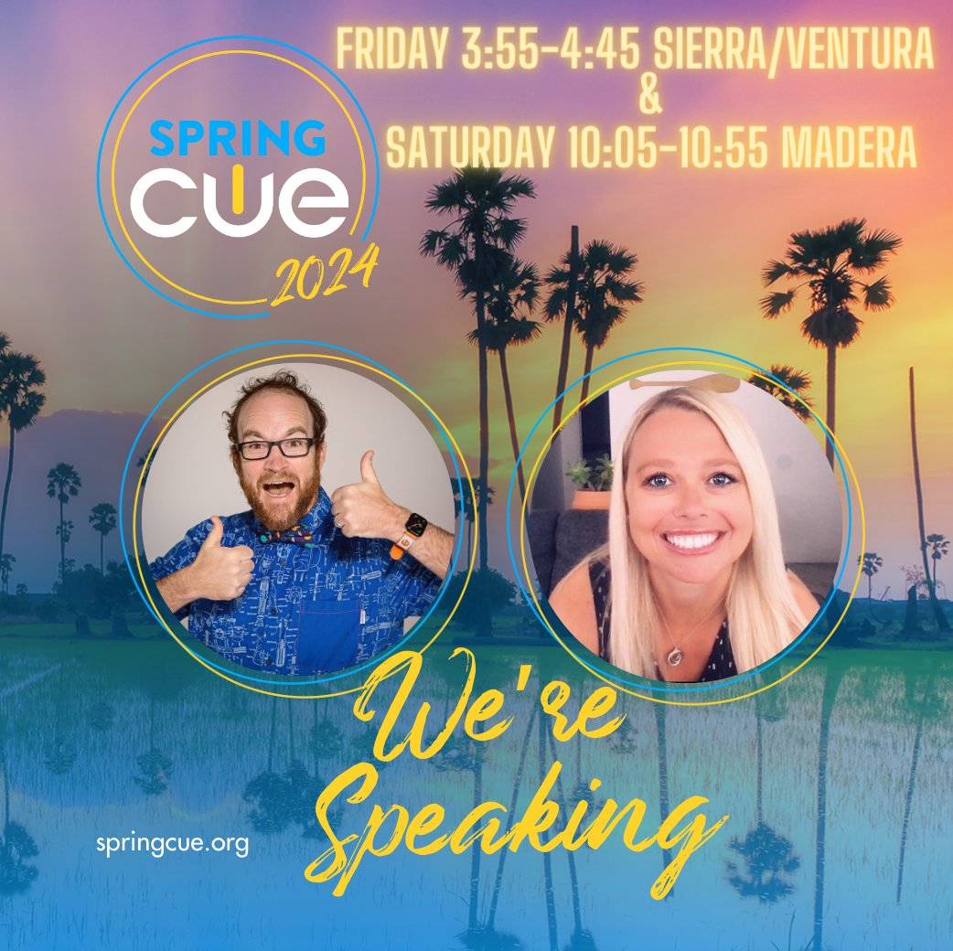 If you haven't gotten our book yet come see as at @cueinc to buy a copy. Both of us will be there to sign books! DM us to find us, or meet at the sticker swap or Shakeys Event. We have two sessions too where we may just give some books away! #SpringCUE tinyurl.com/primaryamazon
