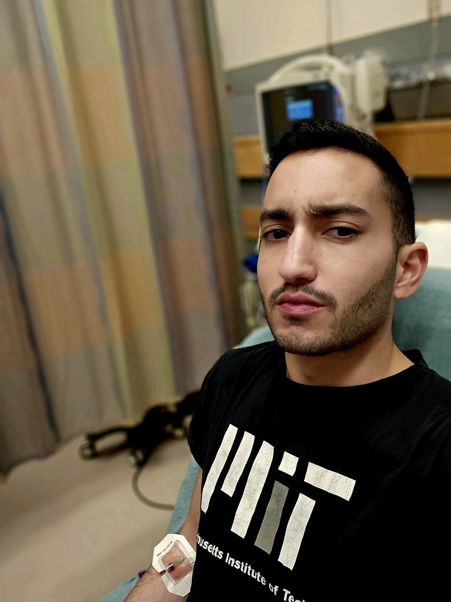 Hospitalized in the ER after getting a 104 fever from some poorly cooked calamari. The doctor said I looked good given my condition, so slay ig