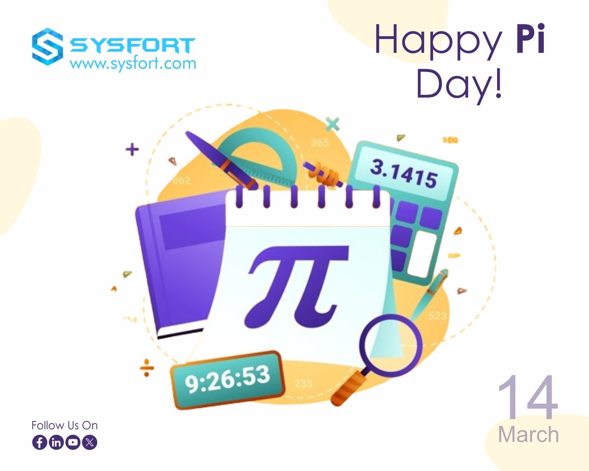 Feeling irrational on this Happy Pi Day! 🥧 Let's celebrate the infinite beauty of mathematics together!

#PiDay #MathIsFun #NerdyAndProud #InfinitePossibilities #SliceOfPi #GeekOut #MathematicalMarvels #CircleOfLife #NumberNerd #HappyPiDay