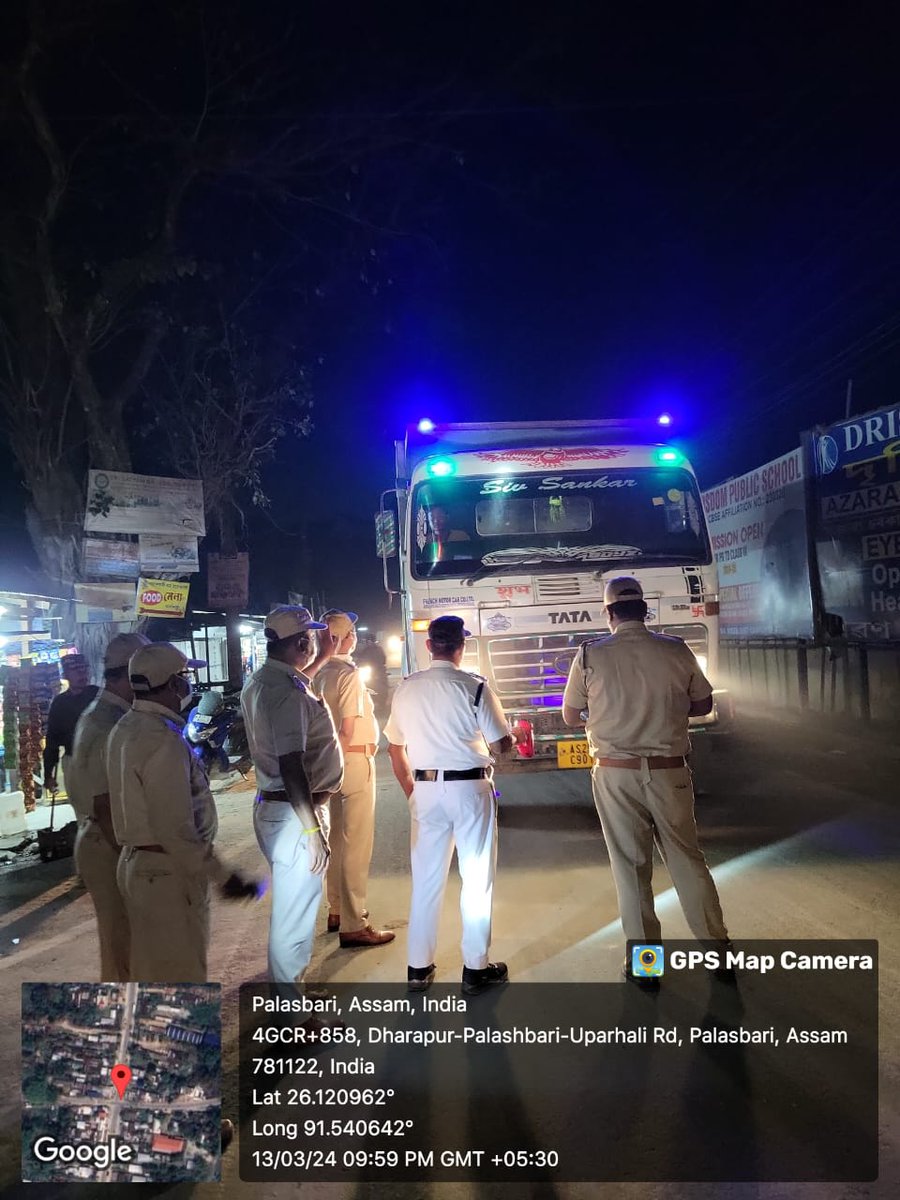 DTOkamrupR's tweet photo. Enforcement drive report of Kamrup (Amingaon) district on 13-03-2024 given as follows: @CMOfficeAssam @MORTHIndia https://t.co/OHF8ewsMcW
