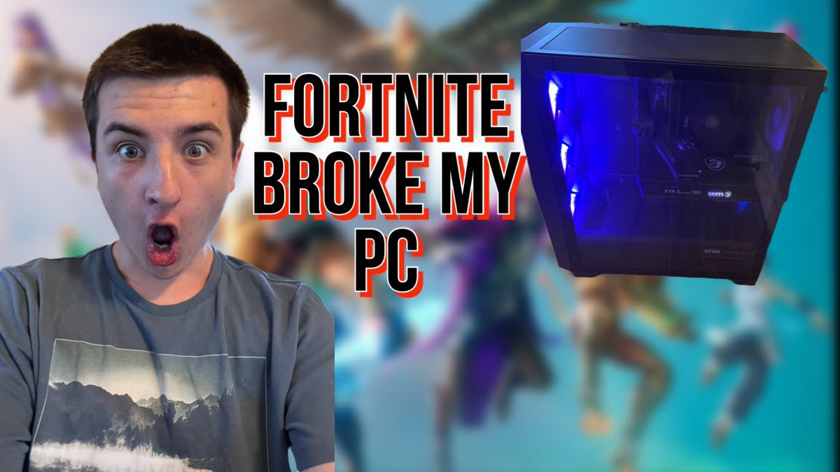 Y'all we made a new fortnite video 

fortnite BROKE my PC
youtu.be/jHEhQ_8NQmY