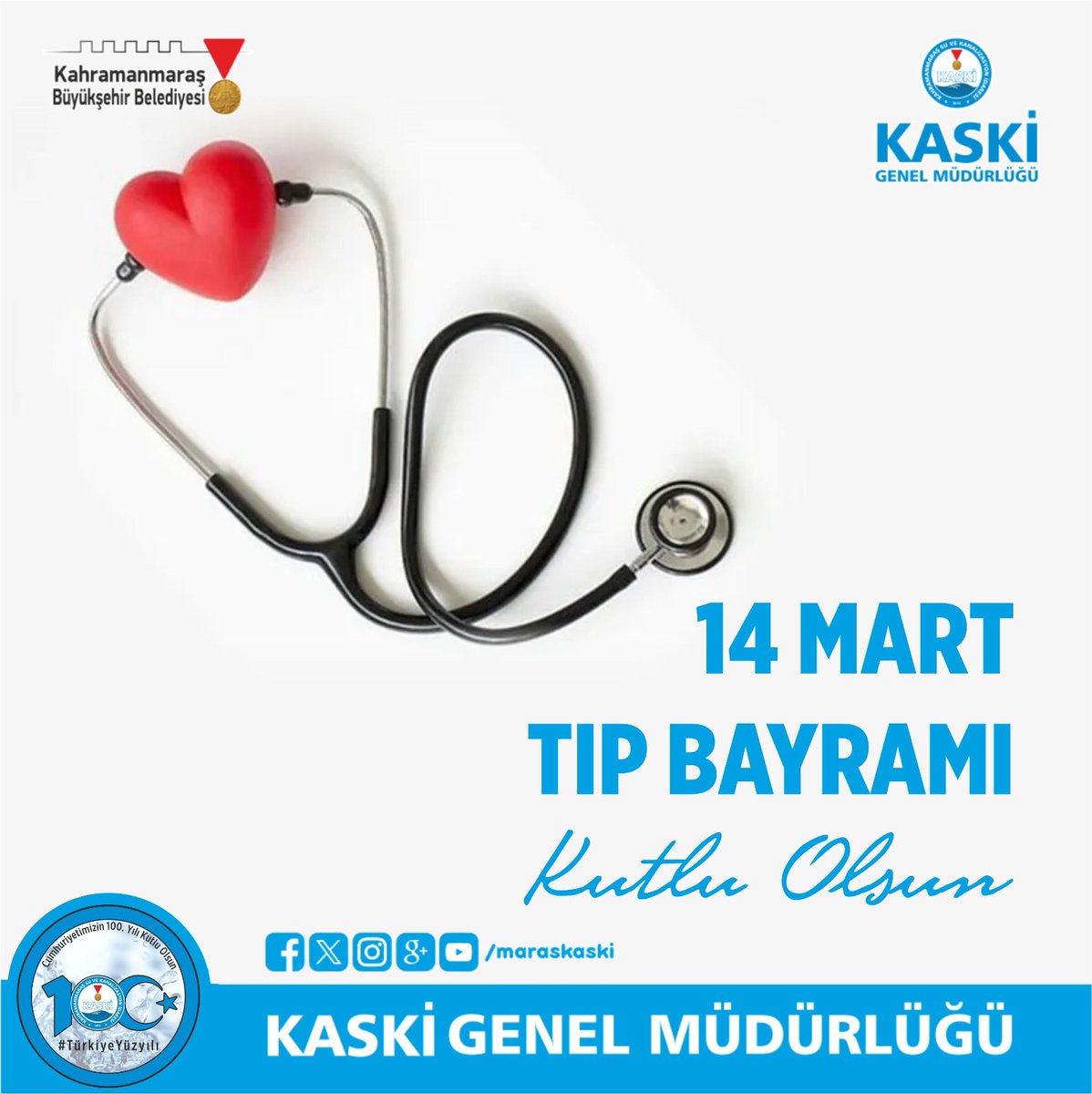 maraskaski's tweet photo. 🩺 Büyük bir fedakarlıkla çalışan başta hekimlerimiz olmak üzere tüm sağlık çalışanlarımızın 14 Mart Tıp Bayramı kutlu olsun. 👏
❤ İyi ki varsınız.
"Beni Türk hekimlerine emanet edin"
M. Kemal ATATÜRK
#maraskaski https://t.co/rtZrJOQWSf