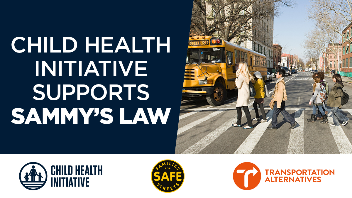 Slow speeds save lives! 🚨

We support the Child Health Initiative's call for NYC to adopt #SammysLaw to let communities create 20 mph streets

📄 Read the open letter: bit.ly/4ciOpWj

#RoadSafety