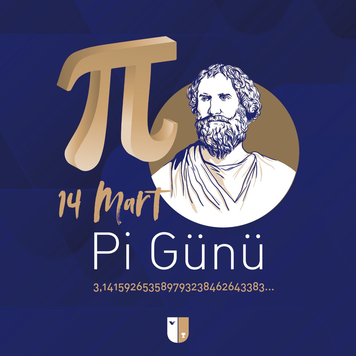 Matematiğin evrenselliğini ve güzelliğini kutlamak için bugün harika bir gün! ✨ Pi'nin sonsuz diziye sahip olması, matematiğin derinliklerinde gizli bir şifre gibi. #PiGünü #UğurKazandırır