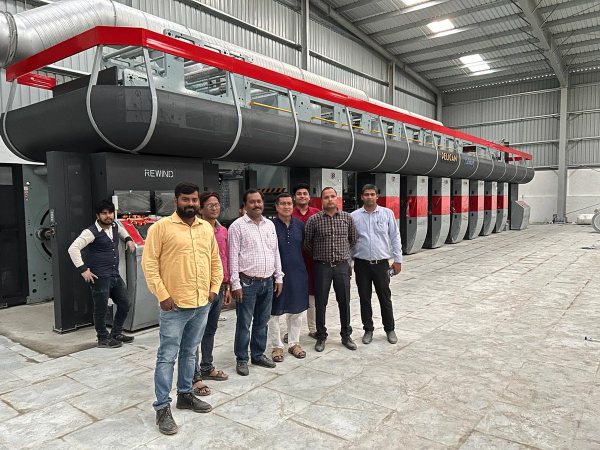 First function unit in the new Industrial Area of BIADA, I.A. Goraul, District Vaishali. Astra Packaging producing laminated packaging solution with Capacity of 18000 meters per hour started trial production within 9 months of land allotment.
