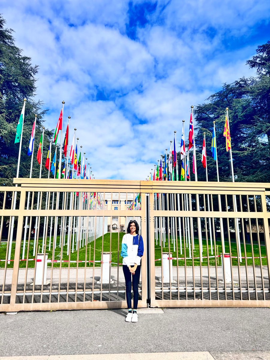 We're excited to share that Abeeha Batool, a 15-year-old advocate from our Children's Forum, is at the UN Human Rights Council's Annual Day on the Rights of the Child in Geneva today! A champion for child rights, @Abatool_ advocates for the protection of children in all spaces,…