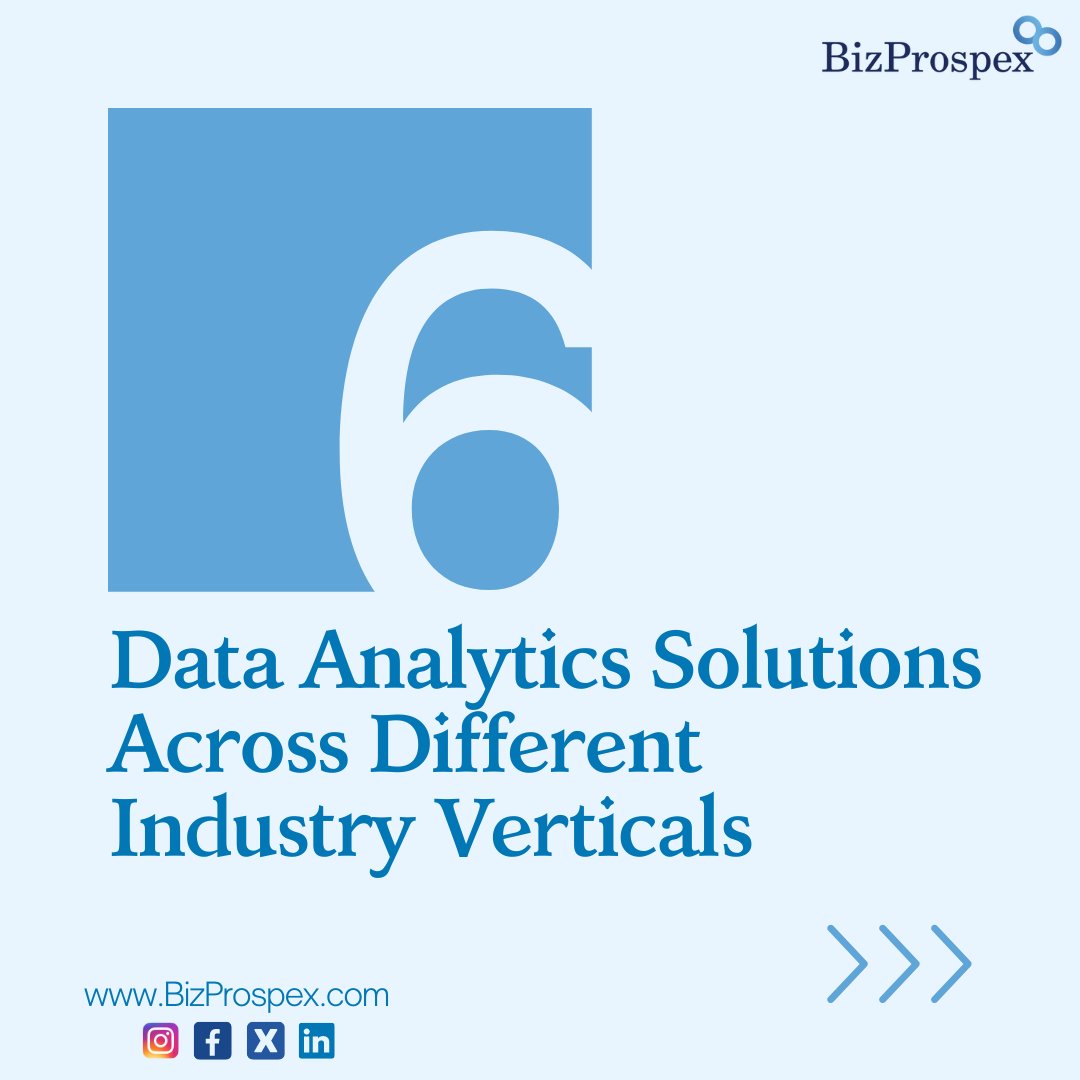 BizProspex's tweet image. Ensure your business’s success with the power of data analytics solutions. Unearth actionable insights in our blog.
bizprospex.com/using-data-ana…
#bizprospex #dataanalytics #datasolution #blog #b2b #b2bdata #insights